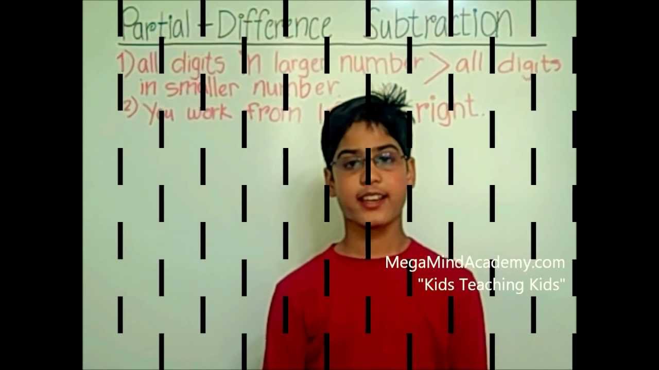 Partial Difference - Subtraction.wmv