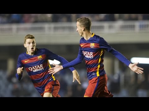[HIGHLIGHTS] FUTBOL (2AB): FC Barcelona B-Espanyol B (1-0)