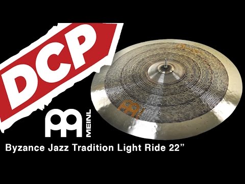 Meinl Byzance Jazz Tradition Light Ride Cymbal 22"