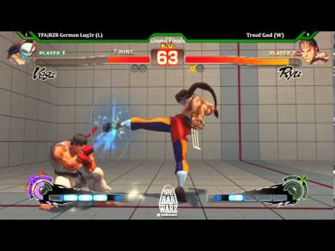 Grand Finals TFA RZR GermanLuger (Vega) vs TroofGod (Ryu)