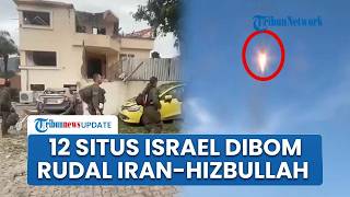 Rudal Iran dan Hizbullah Kolaborasi Serang Israel, 12 Titik Rusak Berat dan Empat Warga Terluka