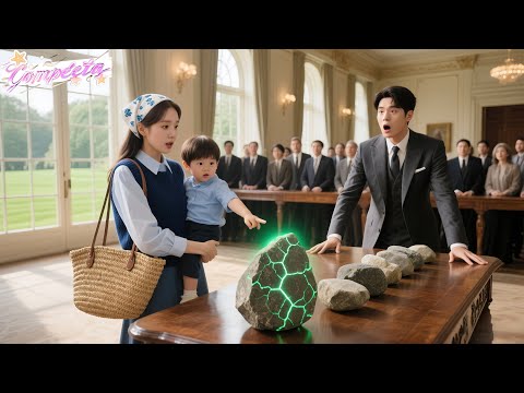 Todos Zombam Mãe Solteira, Até Q Filho Gênio Encontra Jade Verdadeiro Entre 1000 Pedras & Choca CEO!