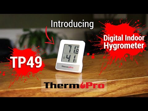 Introducing ThermoPro TP49 Digital Mini Indoor Thermometer & Hygrometer