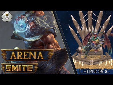 SMITE Arena | CHERNOBOG Gameplay | WE MADE THEM QUIT?