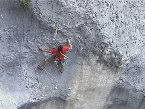 Climbing in the Verdon Canyon,  1999