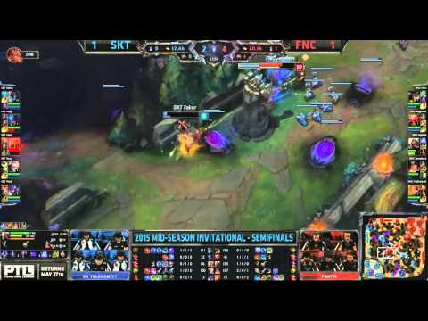 fabiven vs faker solo kill number 2 MSI Semifinal
