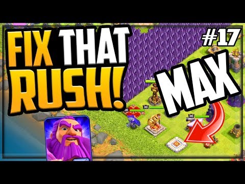 Finally MAXED! GEM, Farm, Fix That Rush Clash of Clans Episode 17