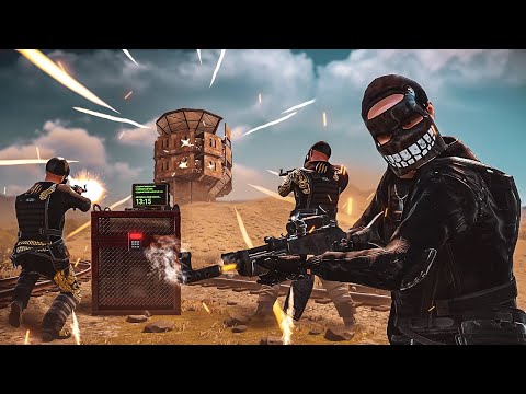 we STOLE everyones LOOT on A 500 POP SERVER as a TRIO! - RUST