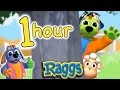 1 Hour Of Raggs TV ️ One Day In The Sun Nursery Rhymes And Kids Songs