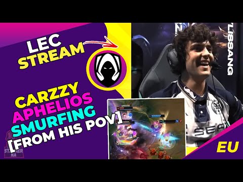 MAD Carzzy POV of His APHELIOS SMURFING 👀