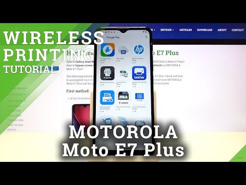 How to Connect MOTOROLA Moto E7 Plus with Printer – Activate Wireless Printing