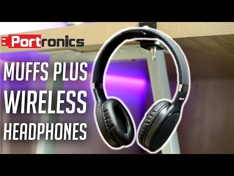 Portronics Muffs Plus Bluetooth Wireless Headphone