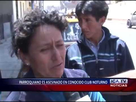 PARROQUIANO ASESINADO EN CLUB NOCTURNO