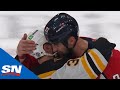 Boston Bruins And Washington Capitals Shake Hands After Bruins Take Series