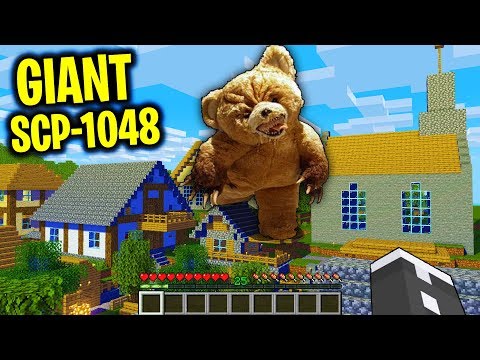 THIS GIANT SCP-1048 KEEPS ATTACKING US in Minecraft... (Scary Minecraft Video)