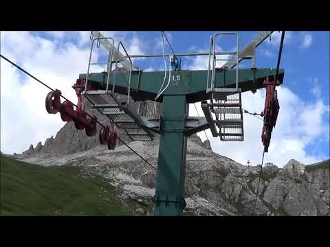 Seggiovia Leitner "Fedare" 5 Torri in versione estiva