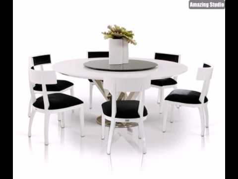 Essgruppe Runder Tisch Test Und Testsieger November Inkl Video Elegantes Interieur Weiße Möbel Runder Esstisch Weiß Glas Stühle Samt Sitz