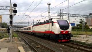 preview picture of video 'EuroStar City FrecciaBianca 9777 Milano C.le - Roma T.ni @Livorno Centrale'