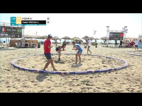 Round 3 Women's BW - 60 kg: D. FODOR (ROU) v. C. FAMA TRISTAO (BRA)