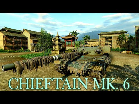 WoT Console | Chieftain Mk. 6 | 9.9k damage with 3D style