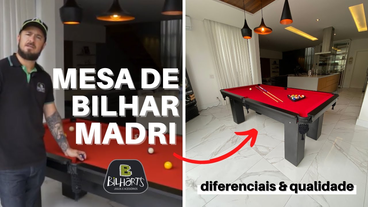 Mesa de Sinuca Madri