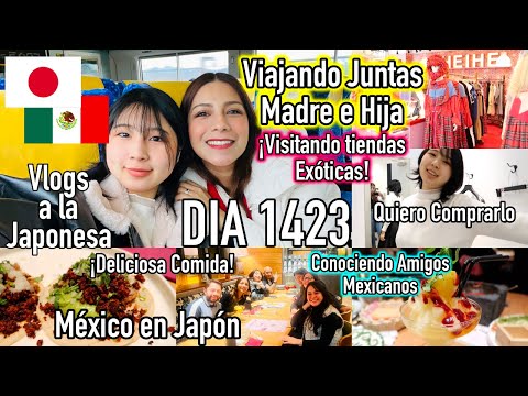 ¡Viajando Juntas! 🤩 Comimos Tacos + Conocimos Amigos MEXICANOS ❤️ JAPÓN - Ruthi San ♡ 25-02-24