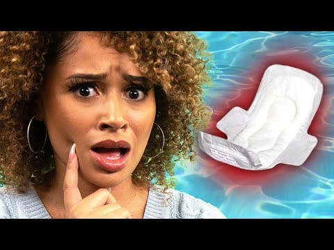 YouTube video about: Are there pads for swimming?