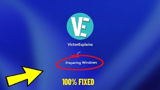 Fix Stuck On Preparing Windows Screen in windows 11 | How To Stop prep