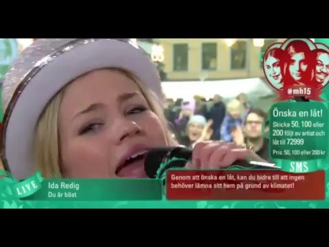 Ida Redig - Du är bäst  | Live ✰ Musikhjälpen 2015 ✰