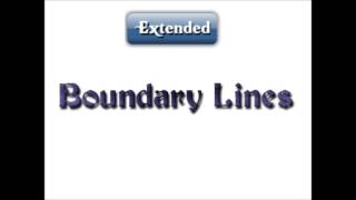 Boundary Lines Extended