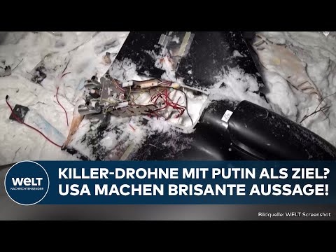 UKRAINE-KRIEG: Brisante Aussage der CIA! Details zum angeblichen Angriff auf Residenz von Putin