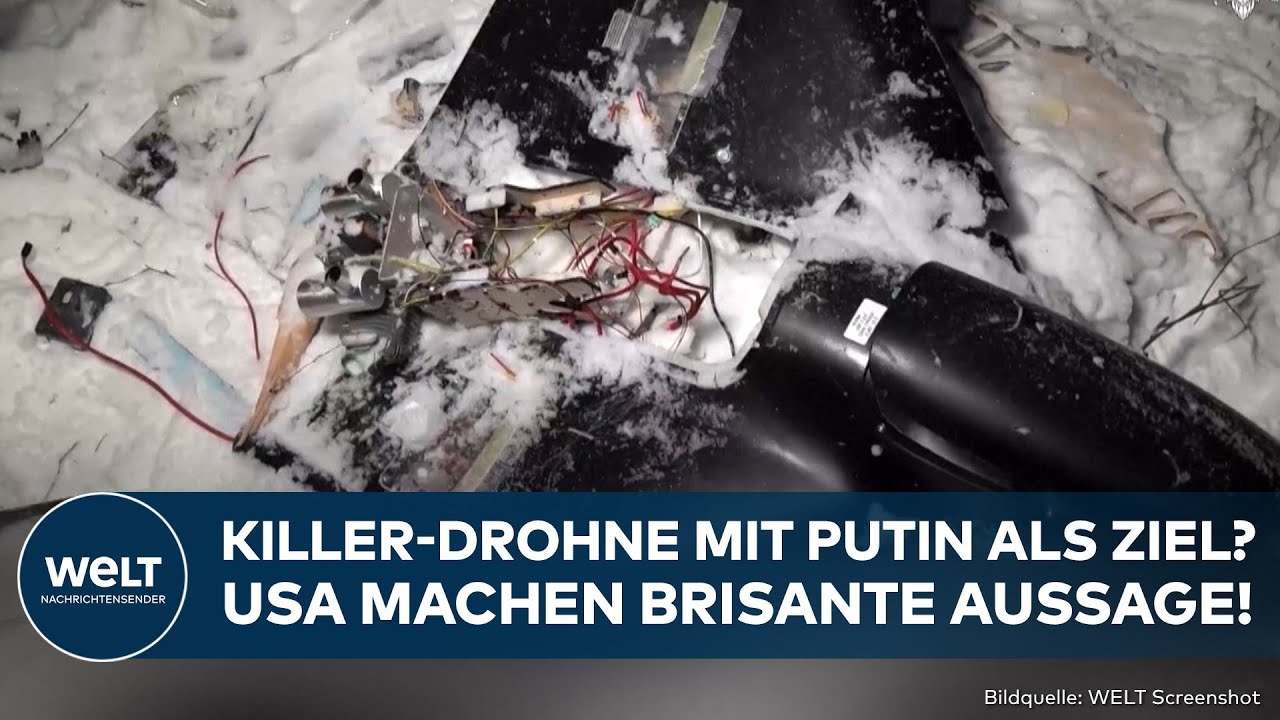 UKRAINE-KRIEG: Brisante Aussage der CIA! Details zum angeblichen Angriff auf Residenz von Putin