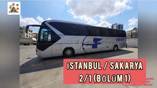 VARAN TURİZM / İSTANBUL OTOGAR'DAN SAKARYA OTAGAR'INA OTOBÜS YOLCULUĞU