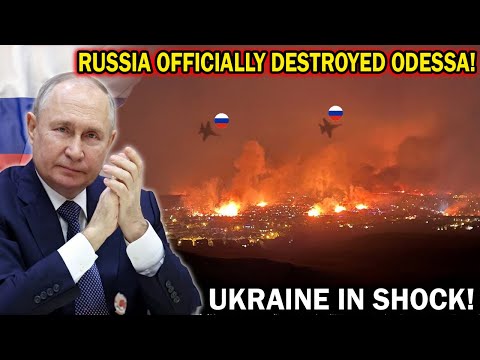 RUSSIA OFFICIALLY DESTROYED ODESSA! Russian fighters blew up all bridges between Odessa and Ukraine!