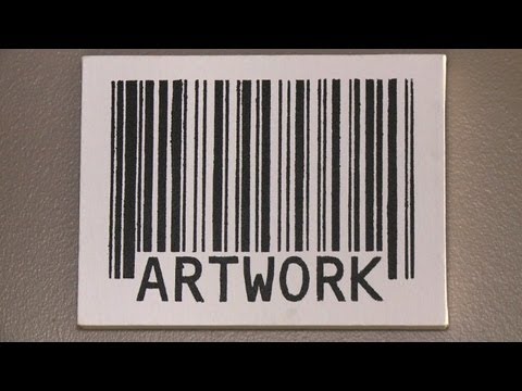 Barcode portraits, art you can scan