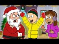 Caillou And Dora Behave On Christmas Day Ungrounded