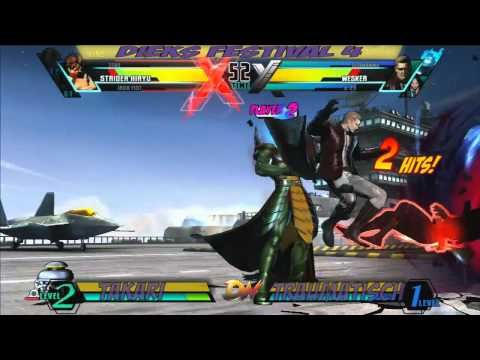 [UMvC3] Takari (Zero/IF/Strider) vs Traumatisch (X23/Wes/Dorm) @ DF4 -  Grand Finals