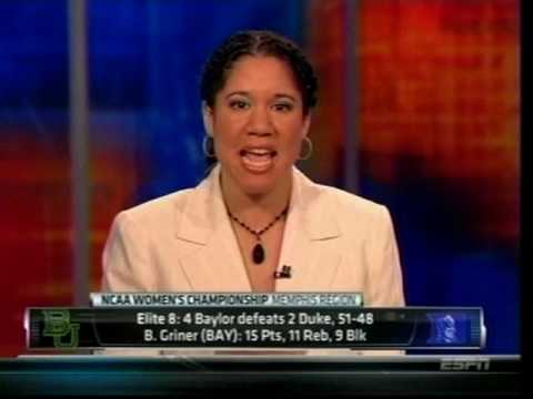 2010 March 29 - ESPN - Lady Bears beat Duke, look ahead to Uconn