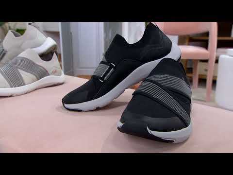 Ryka Stretch Knit Slip-On Sneakers - Empower 2 on QVC