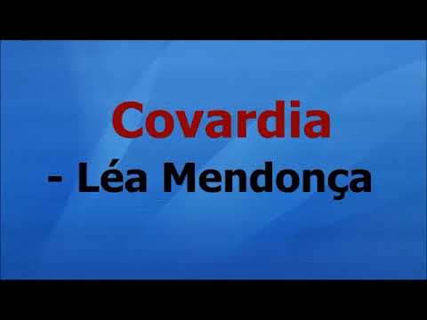 covardia (Léa Mendonça) playback