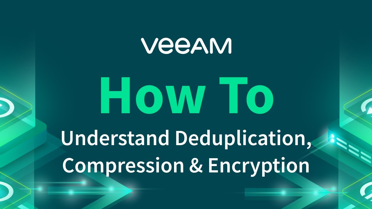 How to achieve Data Efficiency using Deduplication, Compression & Encryption? video