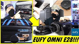 EUFY OMNI E28 recensione unboxing primo robot aspirapolvere con lava tappeti rimovibile e portatile