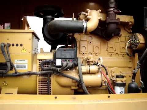 Used- Cat / Olympian 40kW Standby (36kW prime) Trailered Diesel Generator Set - stock # 44170001