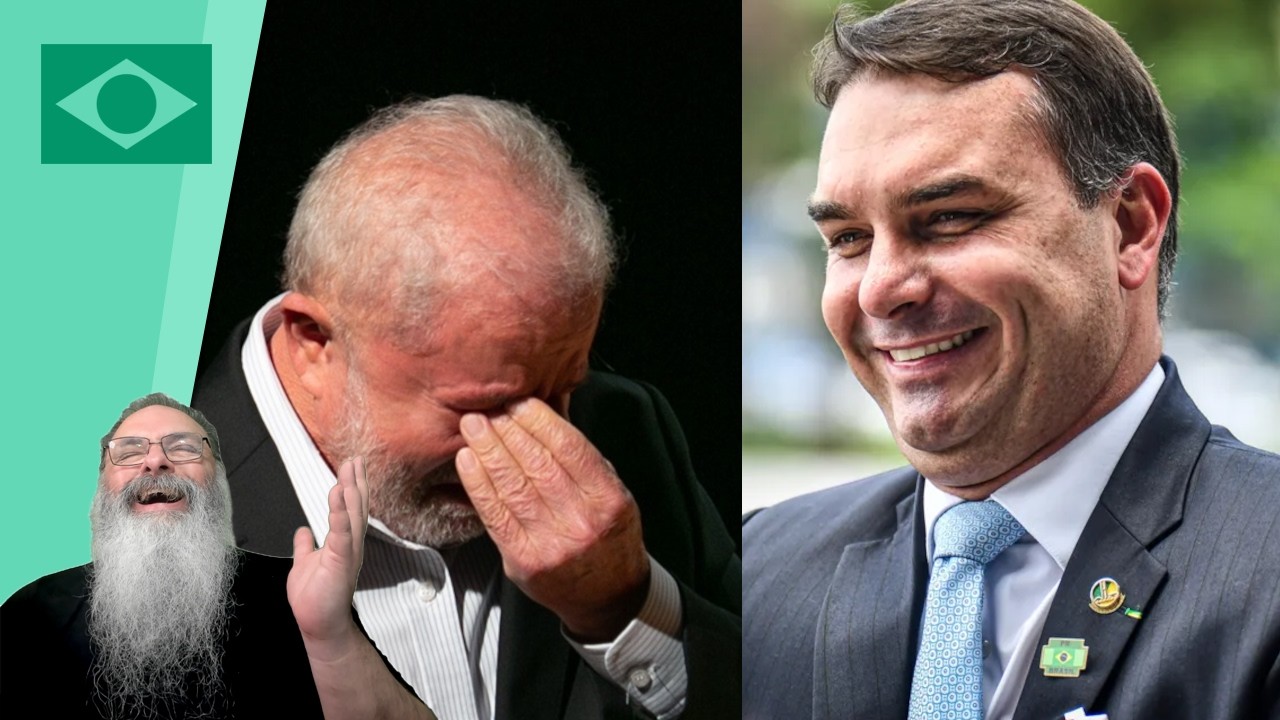 FLÁVIO ULTRAPASSA LULA até na PESQUISA de PORTA de PRESÍDIO da DATAFOLHA e JORNALISTAS VÃO a LOUCURA