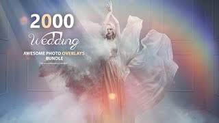 2,000+ Wedding Photo Overlays Bundle: Lifetime Subscription