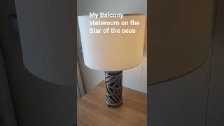 Cabin 14582 ocean view balcony stateroom on the Star of the seas  #cabin  #staroftheseas #cruising