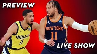Баскетбол Knicks Pacers Preview Plus 1st Round Is Over