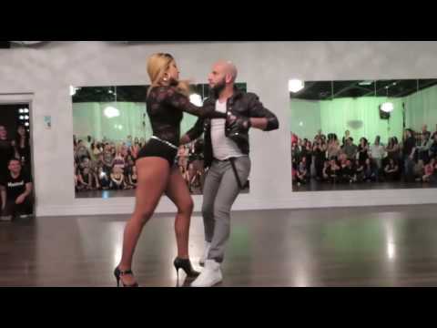Опять Jorge ''Ataca'' Burgos & Tanja ''La Alemana'' под песню Виктора Королёва Цветик семицвети