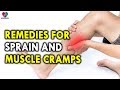 Home Remedies For Sprain And Muscle Cramps Health Benefits ForMen And Womens