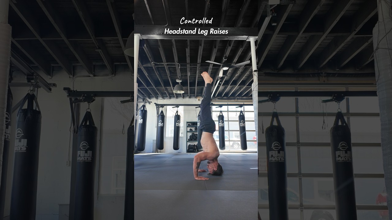 Handstand Leg Raise